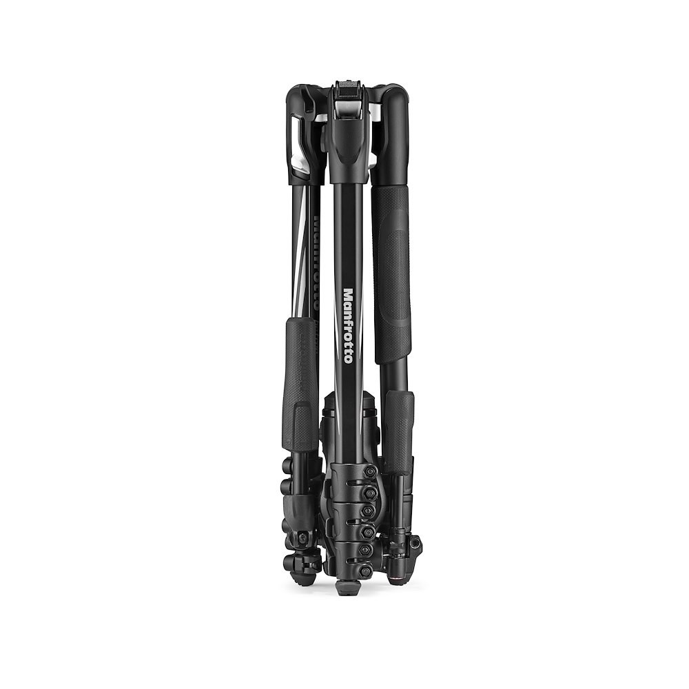 Штатив Manfrotto Befree 3-Way Live Advanced MKBFRLA4BK в сложенном виде