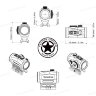 Прицел коллиматорный Vector Optics Scrapper 1x29, RD 2 MOA (SCRD-47) - фото 7