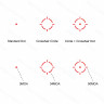 Прицел коллиматорный Vector Optics Frenzy-X 1x22x26 MOS MULTI RETICLE (SCRD-M36) 13