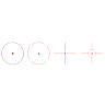 Прицел коллиматорный Vector Optics Ratchet 1x23x34 Gen2, RGD (SCRD-23) - фото 7