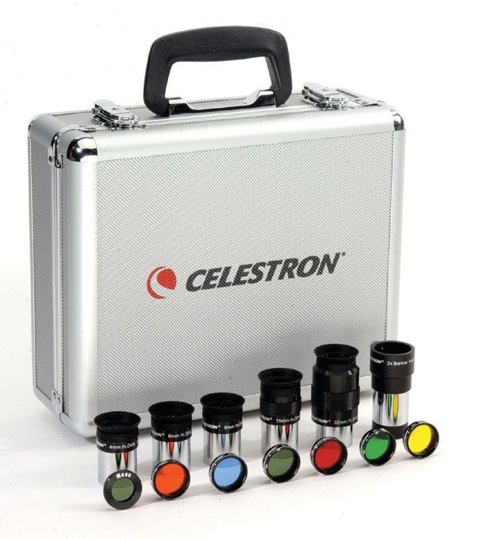 Набор окуляров и фильтров Celestron 1,25" (94303) - фото 1
