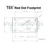 Прицел коллиматорный Vector Optics Frenzy-X 1x20x28, RD 3 MOA, TEK (SCRD-35) 13