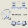Крепление Vector Optics 34 mm X-ACCU ONE PIECE HIGH PICATINNY (SCTM-57) 8