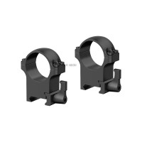 Крепление Vector Optics 30 mm STEEL MEDIUM QD WEAVER RINGS (XASR-SQ12) - миниатюра
