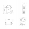 Крепление Vector Optics 30mm STEEL HIGH QD WEAVER RINGS (XASR-SQ13) - фото 6