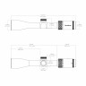Оптический прицел Vector Optics MATIZ 3-9x40 SFP DUPLEX (SCOM-27) - фото 11