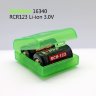 Аккумулятор Soshine RCR123/16340 4