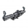 Прицел оптический Veber Black Russian 1-4х24 RG загонник (26245) 2