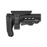 Телескопический приклад с подщечником Atom CP Com-Spec (K.Arma Atom-CP) Black 1