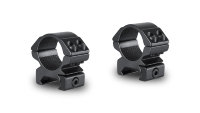 Крепления Hawke 25,4мм на планку Weaver Low (низкие) (22112) - миниатюра