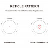 Коллиматорный прицел Vector Optics Nautilus 1x30 Double Reticle (SCRD-D26) - фото 10