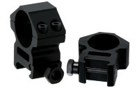 Кольца Leapers AccuShot 25,4 мм на WEAVER, STM, средние (RGWM-25M4) - миниатюра