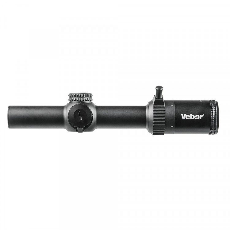Оптический прицел Veber Wolf 1-6x24 GB FD Загонник (25835) - фото 1