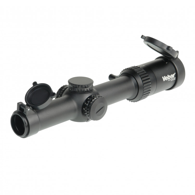 Прицел оптический Veber Wolf 1-6x24 GB FD07 Загонник (28043) - фото 1