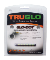 Мушка Truglo TG90D GLO-DOT двухцветная (зеленая/красная), универсальная - миниатюра
