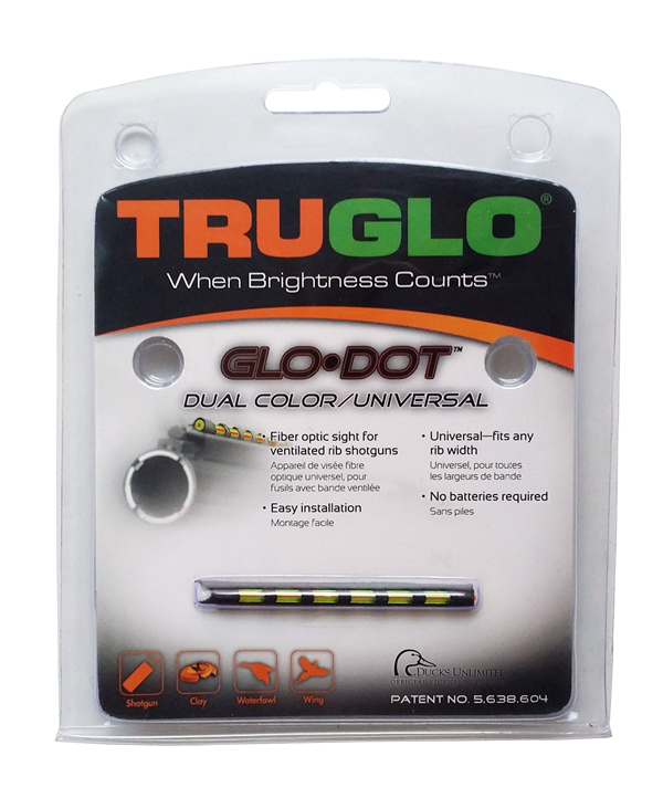 Мушка Truglo TG90D GLO-DOT двухцветная (зеленая/красная), универсальная - фото 1