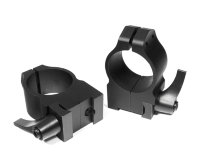 Крепления Warne CZ527 1" 25,4 мм QD High (2B1LM) - миниатюра