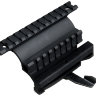 Кронштейн Leapers UTG боковой быстросъемный с 2-мя планками Weaver на Тигр, Сайгу, Вепрь (MNT-978) - фото 2