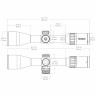 Оптический прицел Vector Optics Continental X6 3-18x50 FIBER SFP (SCOL-65) - фото 11