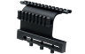 Кронштейн Leapers UTG боковой с 2-мя планками Weaver на Тигр, Сайгу, Вепрь (MNT-973) 1
