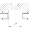 МВЖИ.301569.065 Кронштейн Weaver на ИЖ-27,ТОЗ-34 - фото 2
