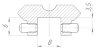 МВЖИ.301569.065-1 Кронштейн Weaver на ИЖ-27,ТОЗ-34 3