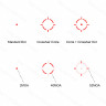 Прицел коллиматорный Vector Optics Frenzy PLUS 1x18x20 ENCLOSED SOL MULTI RETICLE (SCRD-SM63) 13