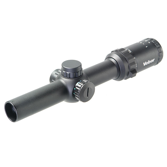 Оптический прицел Veber Wolf 1-4x24 GB DnD Загонник (23702) - фото 1