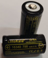 Аккумулятор LiitoKala 16340 (CR123A) Li-ion 3,7в 700mAh (Lii-16A) 1