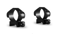 Крепления Hawke 30мм на планку Weaver Med (средние) с гайкой - миниатюра